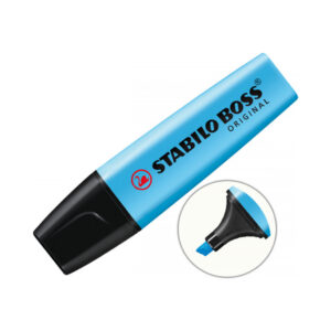Stabilo Boss Original Μαρκαδόρος Υπογράμμισης Blue 5mm