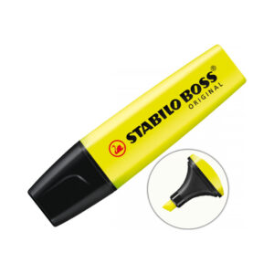 Stabilo Boss Original Μαρκαδόρος Υπογράμμισης Yellow 5mm