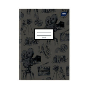 interDRUK Τετράδιο Ριγέ Α4 notes σκληρό εξώφυλλο καλλιτεχνικη βιβλιοδεσία