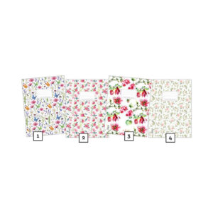 Ρομαντικ τετραδιο με καρφίτσα Α4 50 φύλλα