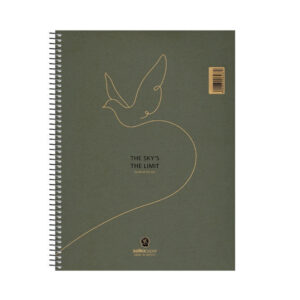 Salko Paper Σπιράλ Τετράδιο 3 θεμάτων Ριγέ Α4