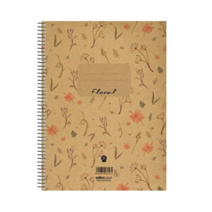 Salko Paper Σπιράλ Τετράδιο Ριγέ Α4 90 Φύλλων 3 Θεμάτων Πολύχρωμο