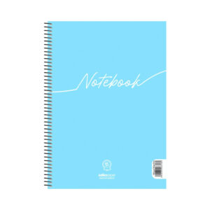 Τετράδιο Σπιράλ 3 Θεμάτων Α4 Notebook Salko Γαλάζιο